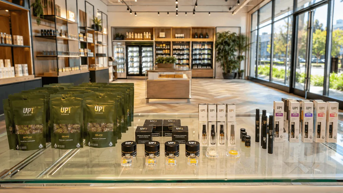 A Guide to UP! Cannabis Flower, Vapes and Concentrates
